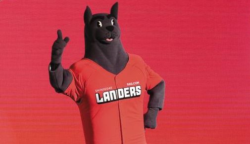 The mascot of the newly born SSG Landers