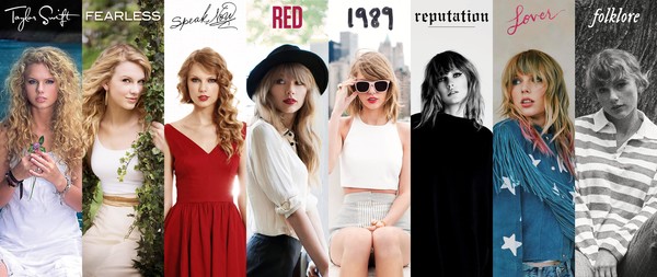 In her 15 years of career in the music industry, Taylor Swift has grown so much as an individual and artist (credits to u/costryme via Reddit)