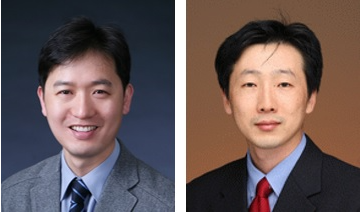 Prof. Byong-Guk Park (left) and Prof. Kyung-Jin Lee.