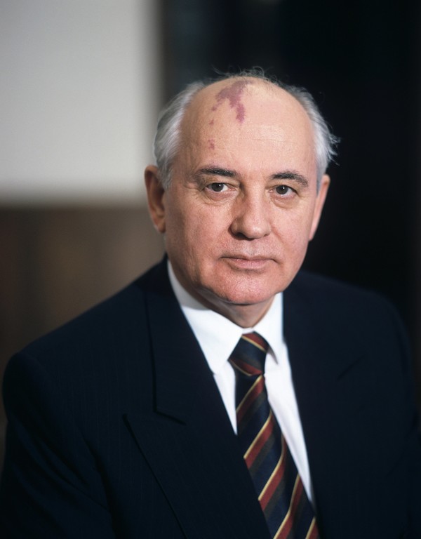 Mikhail Gorbachev, the last leader of the Soviet Union.