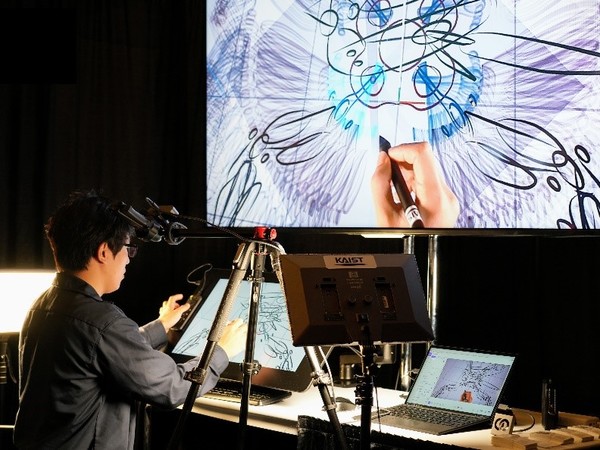 Live demo of "3D Sketch" at the ACM SIGGRAPH in Vancouver 2022